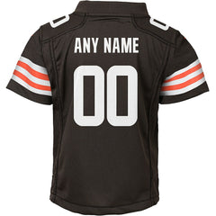 Cleveland Browns Youth Custom Game Jersey - Brown - Nike