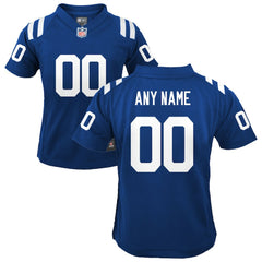 Indianapolis Colts Youth Custom Game Jersey - Royal - Nike