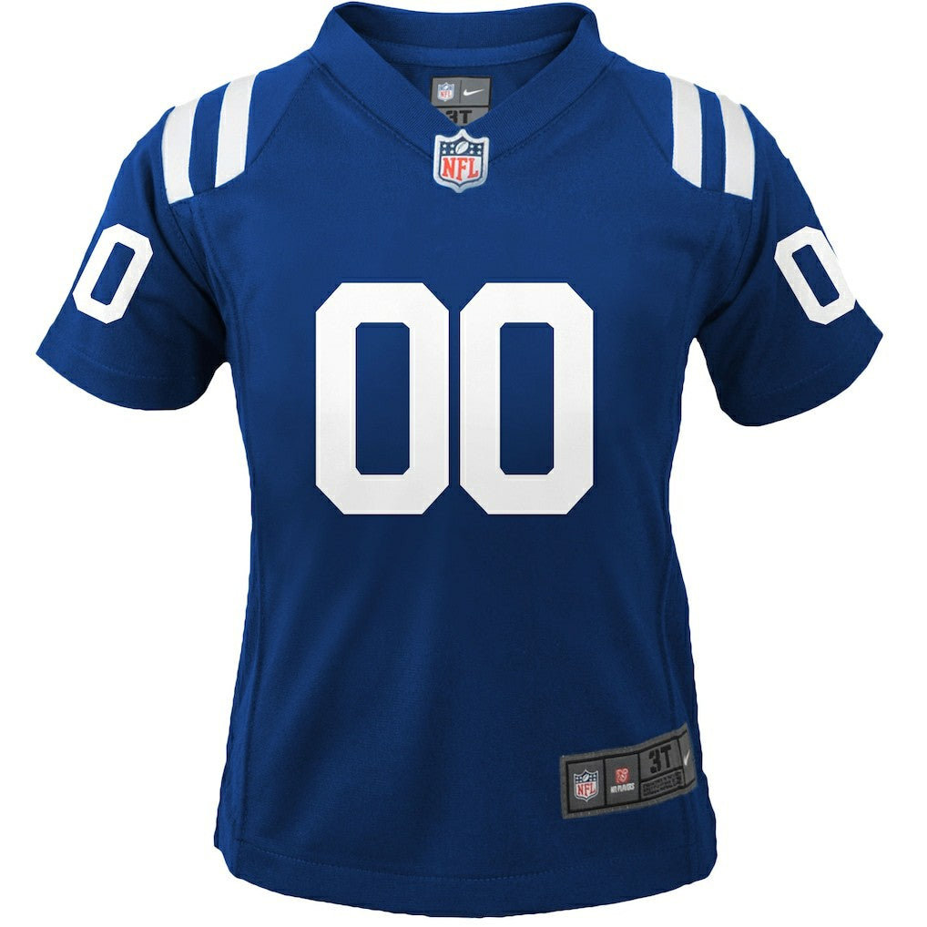 Indianapolis Colts Youth Custom Game Jersey - Royal - Nike