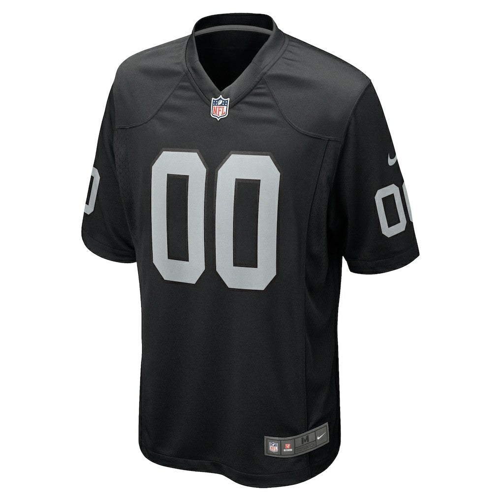 Las Vegas Raiders Youth Custom Game Jersey - Black - Nike
