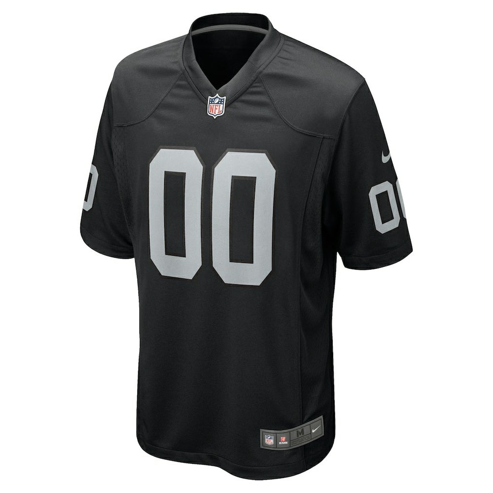Las Vegas Raiders Youth Custom Game Jersey - Black - Nike