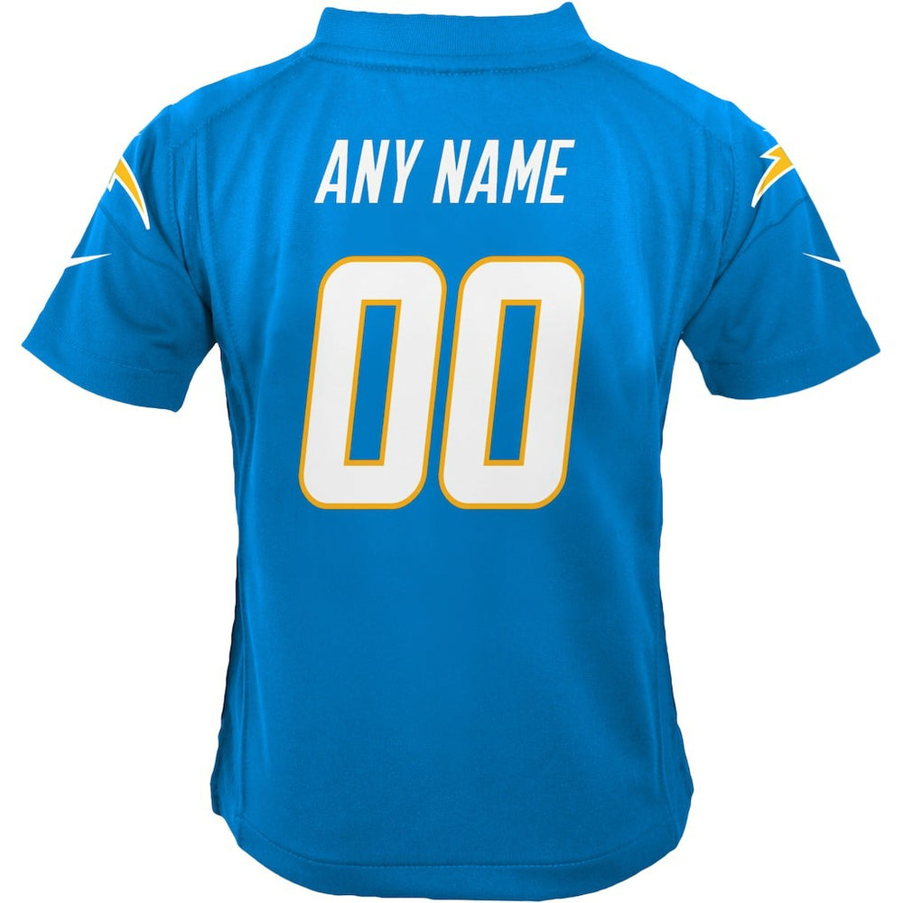 Los Angeles Chargers Youth Custom Game Jersey - Powder Blue - Nike