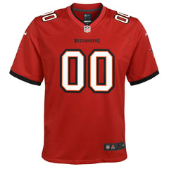 Tampa Bay Buccaneers Youth Custom Game Jersey - Red - Nike