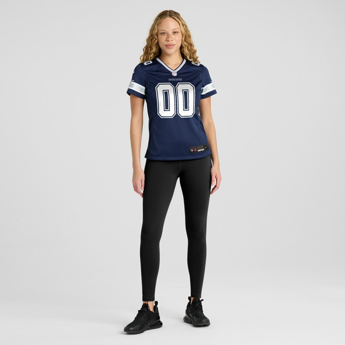 Dallas Cowboys Women's Custom Game Jersey - Navy - Nike