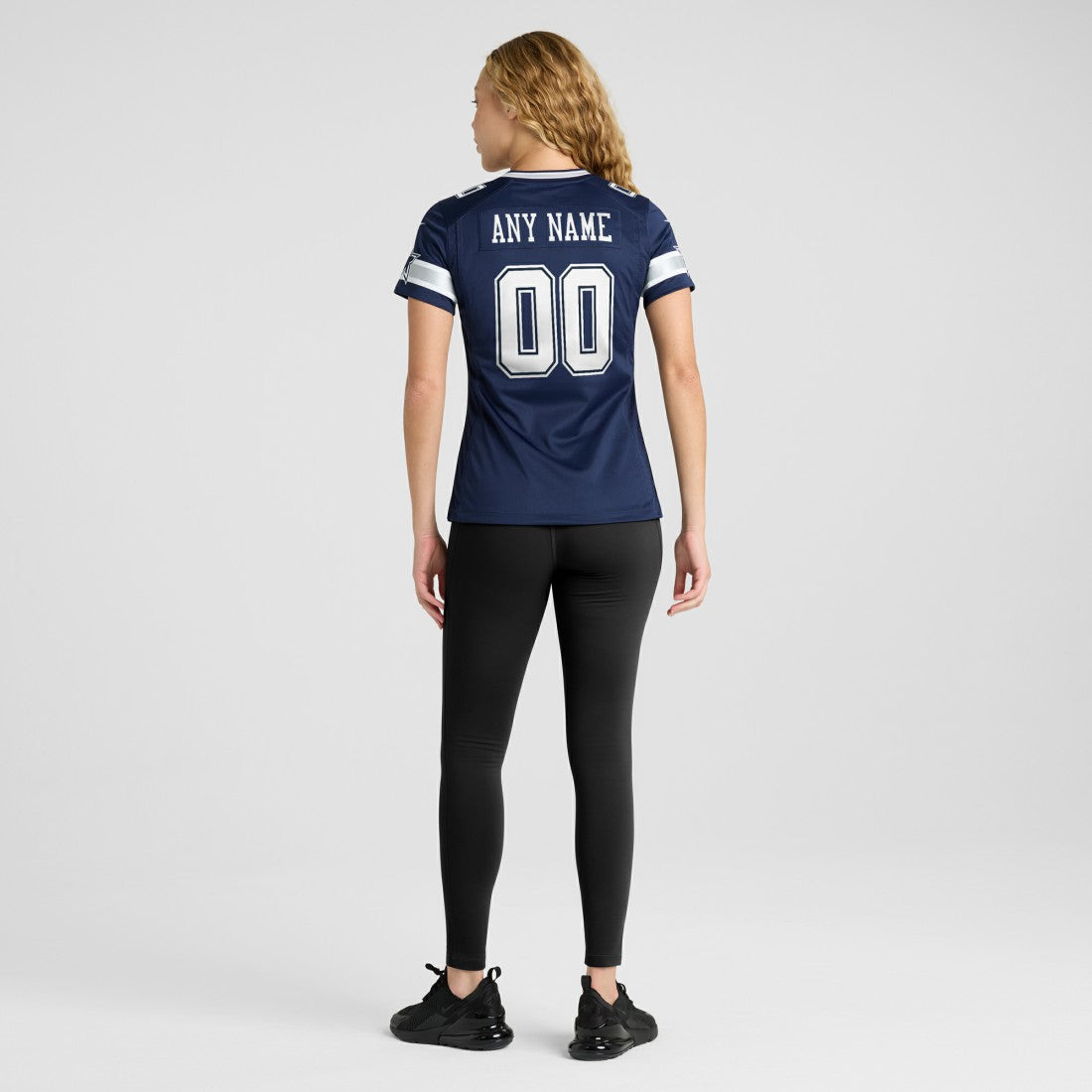 Dallas Cowboys Women's Custom Game Jersey - Navy - Nike
