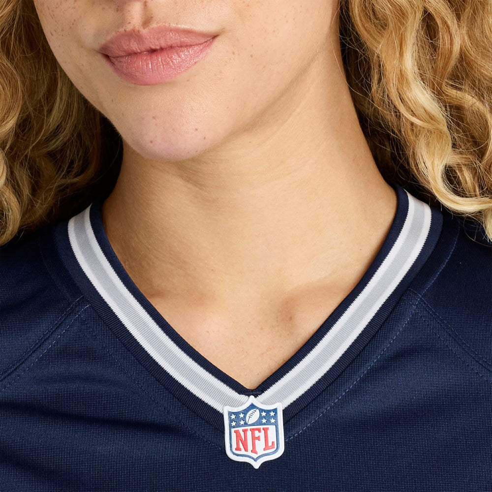Dallas Cowboys Women's Custom Game Jersey - Navy - Nike