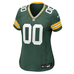 Green Bay Packers Women's Custom Game Jersey - Green - Nike