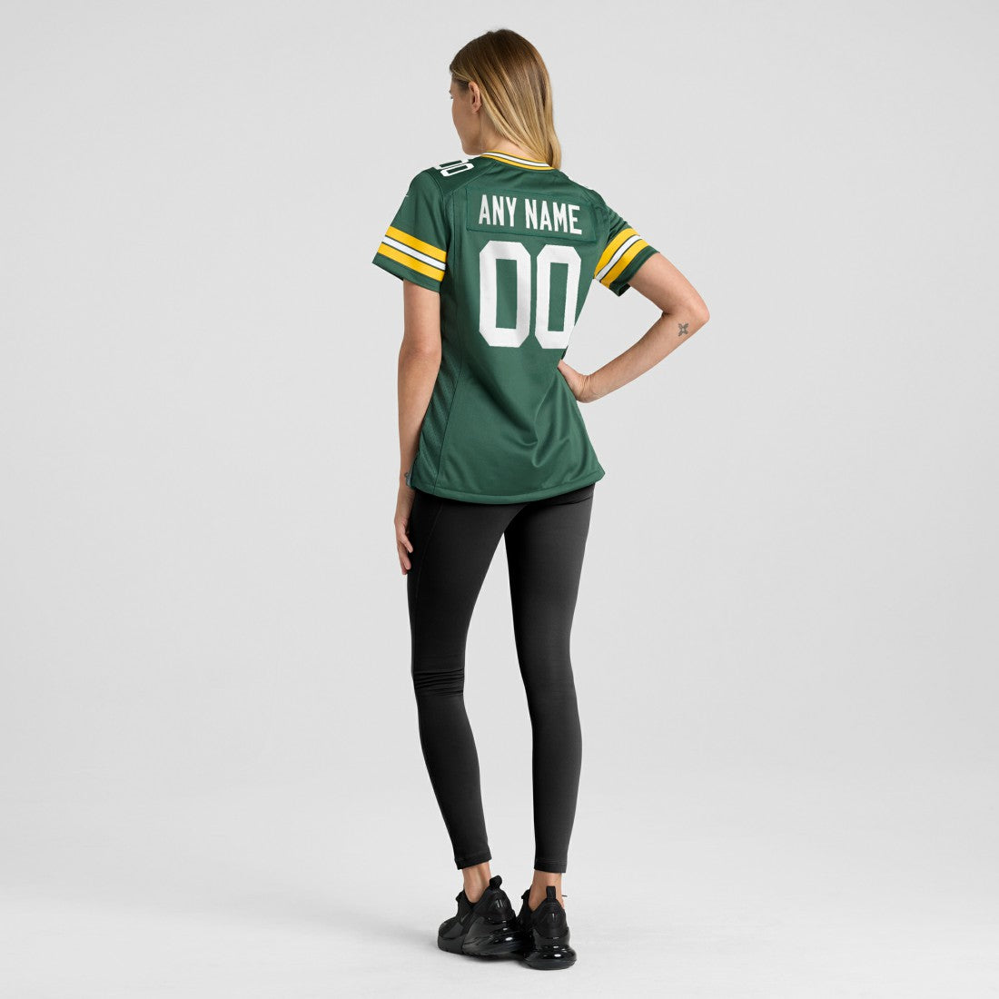 Green Bay Packers Women's Custom Game Jersey - Green - Nike
