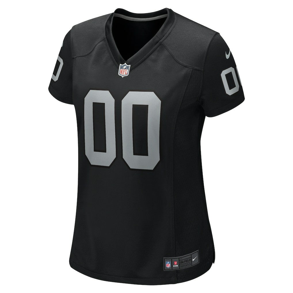Las Vegas Raiders Women's Custom Game Jersey - Black - Nike