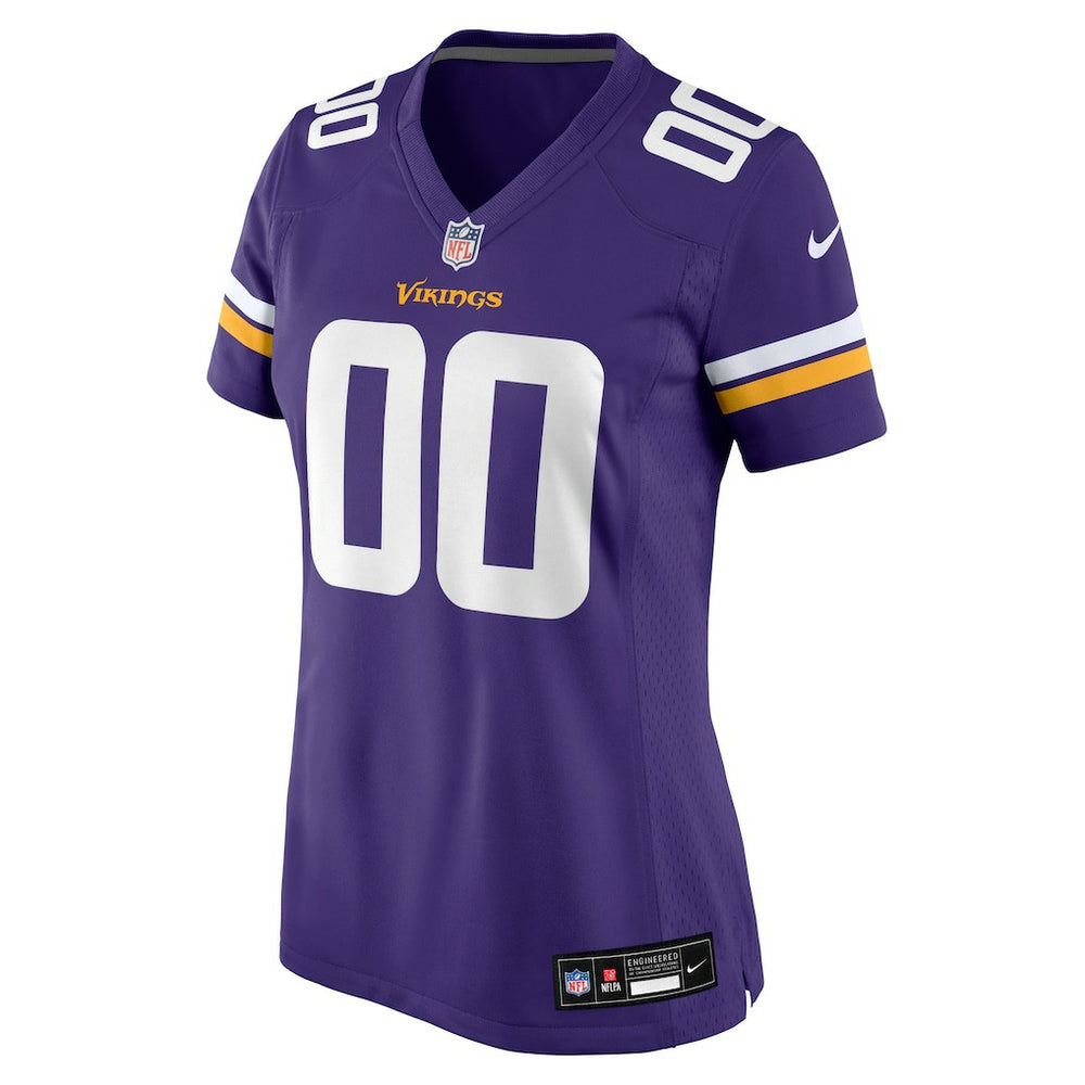 Minnesota Vikings Women's Custom Game Jersey - Purple - Nike