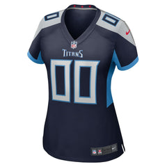 Tennessee Titans Women's Custom Game Jersey - Navy - Nike