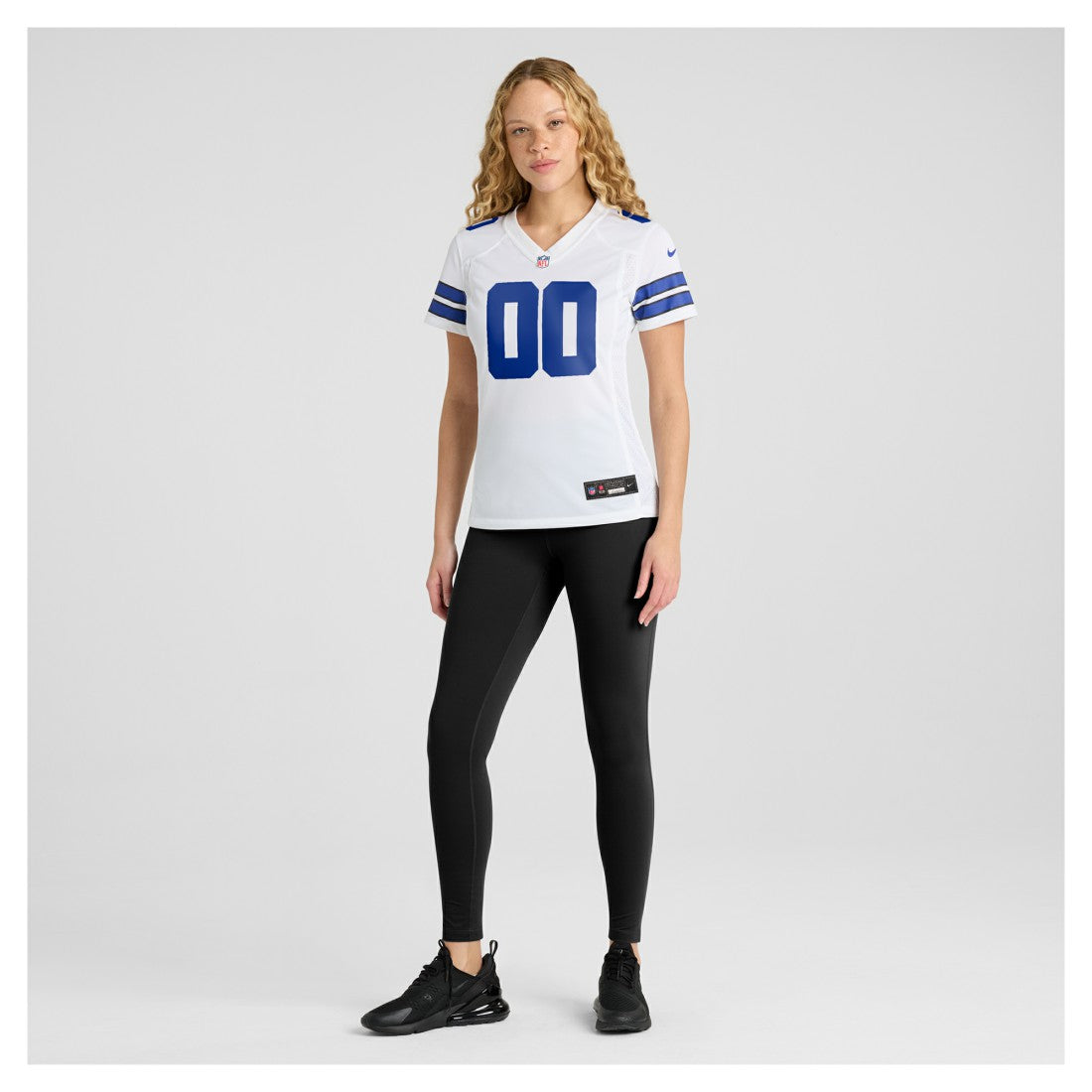 Dallas Cowboys Women's Custom Game Jersey - White - Nike