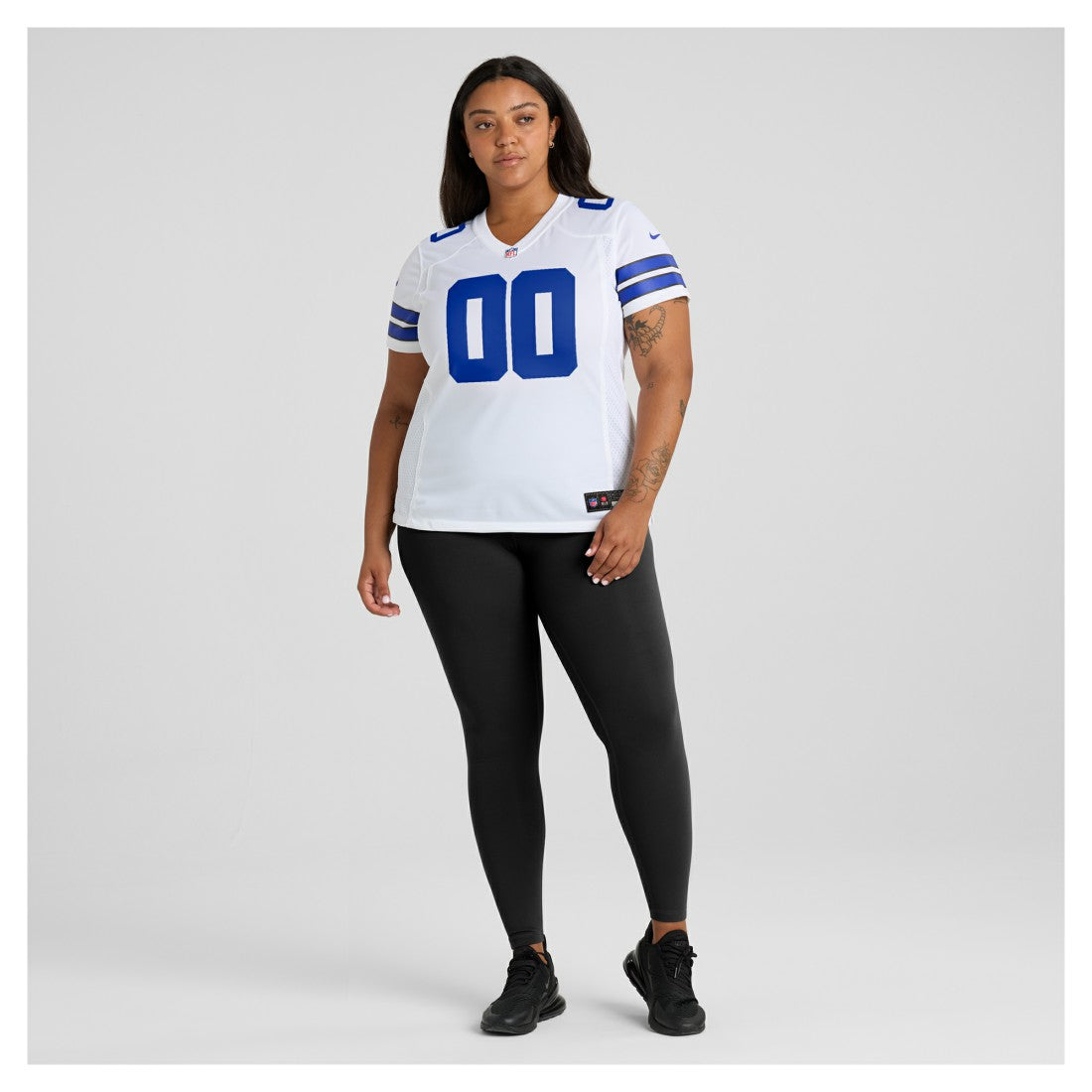 Dallas Cowboys Women's Custom Game Jersey - White - Nike