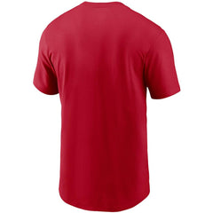 New England Patriots Team Wordmark T-Shirt - Red - Nike