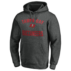 Tampa Bay Buccaneers Victory Arch Pullover Hoodie - Heather Charcoal - NFL