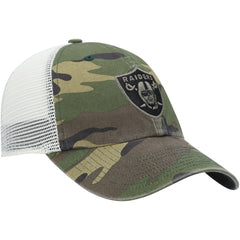 Las Vegas Raiders '47 Branson Trucker Clean Up Hat - Camo - 47 brand
