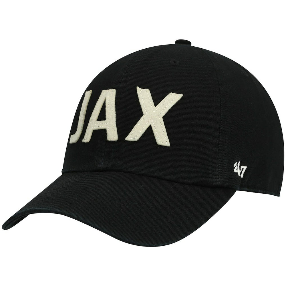 Jacksonville Jaguars '47 Women's Finley Clean Up Adjustable Hat - Black - 47 brand