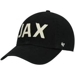 Jacksonville Jaguars '47 Women's Finley Clean Up Adjustable Hat - Black - 47 brand