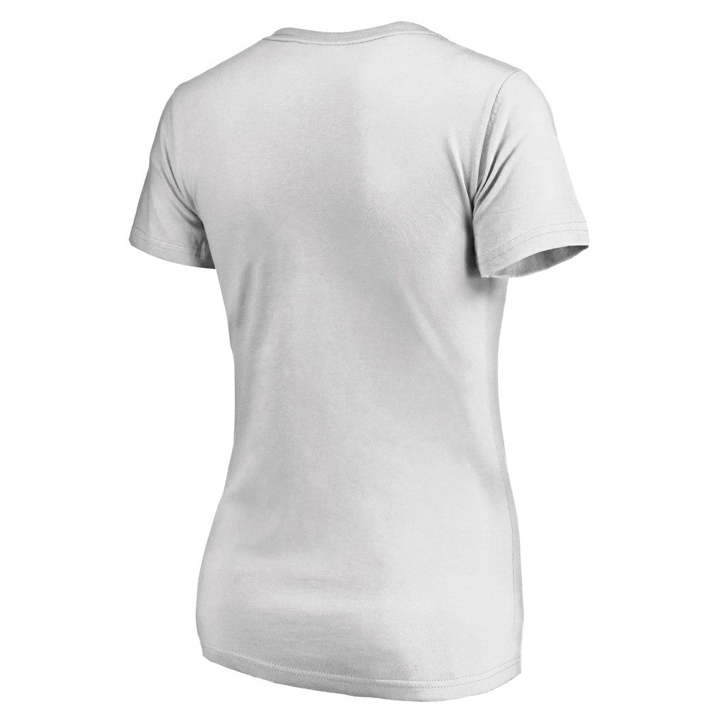 Miami Dolphins Women's Floral Arch T-Shirt - White - NFL