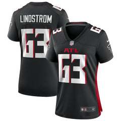 Chris Lindstrom Atlanta Falcons Women's Game Jersey - Black - Nike