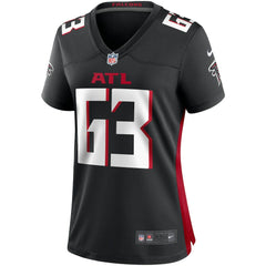 Chris Lindstrom Atlanta Falcons Women's Game Jersey - Black - Nike