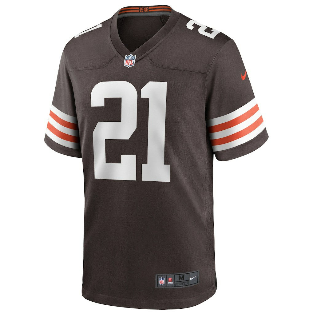Denzel Ward Cleveland Browns Player Game Jersey - Brown - Nike