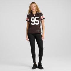 Myles Garrett Cleveland Browns Women's Player Game Jersey - Brown - Nike