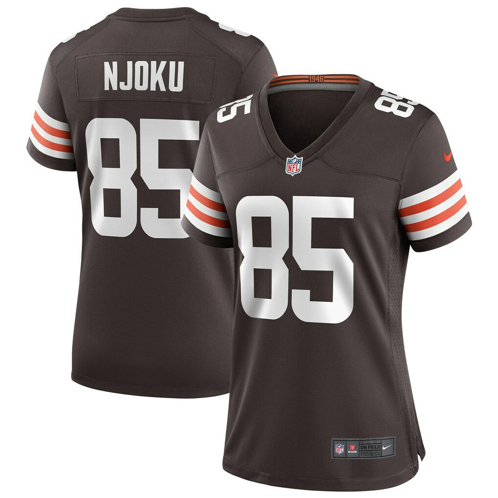 David Njoku Cleveland Browns Women's Player Game Jersey - Brown - Nike