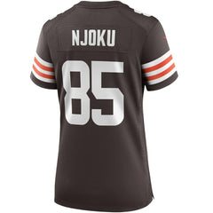 David Njoku Cleveland Browns Women's Player Game Jersey - Brown - Nike