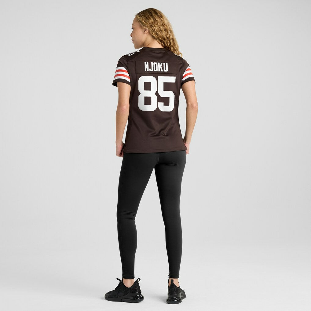 David Njoku Cleveland Browns Women's Player Game Jersey - Brown - Nike