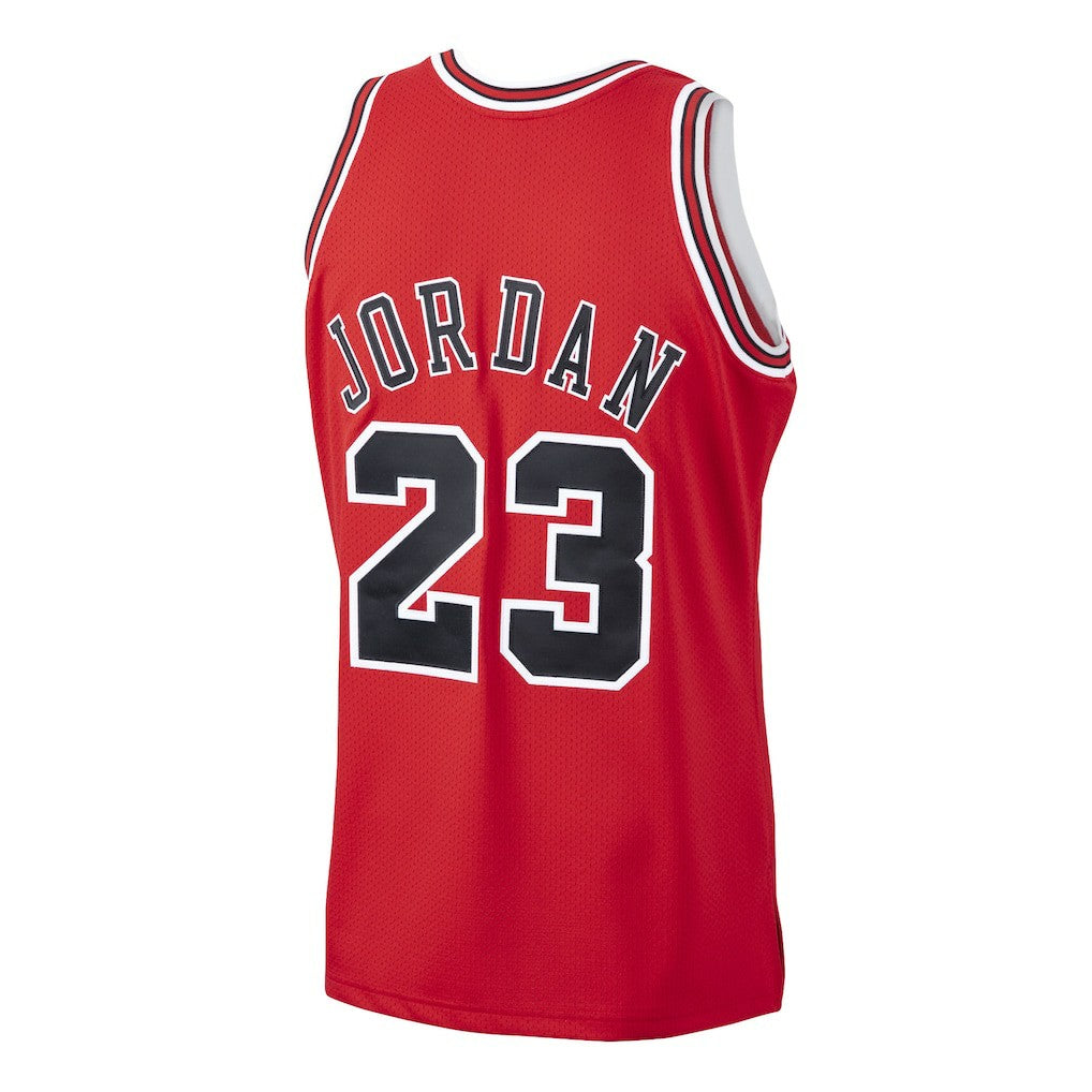Mitchell & Ness Michael Jordan Chicago Bulls 1997/98 Hardwood Classics Authentic Jersey Scarlet