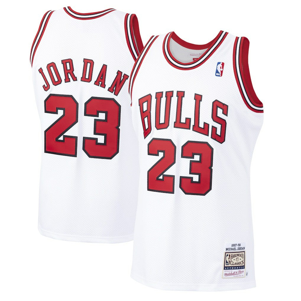 Mitchell & Ness Michael Jordan Chicago Bulls 1997/98 Hardwood Classics Authentic Jersey White
