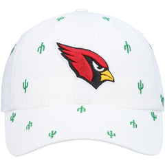 Arizona Cardinals '47 Women's Confetti Clean Up Adjustable Hat - White - 47 brand