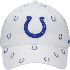 Indianapolis Colts '47 Women's Confetti Clean Up Adjustable Hat - White - 47 brand
