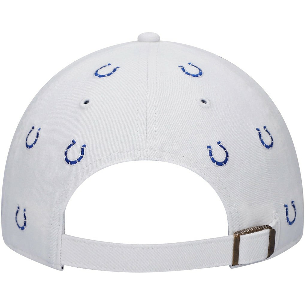 Indianapolis Colts '47 Women's Confetti Clean Up Adjustable Hat - White - 47 brand