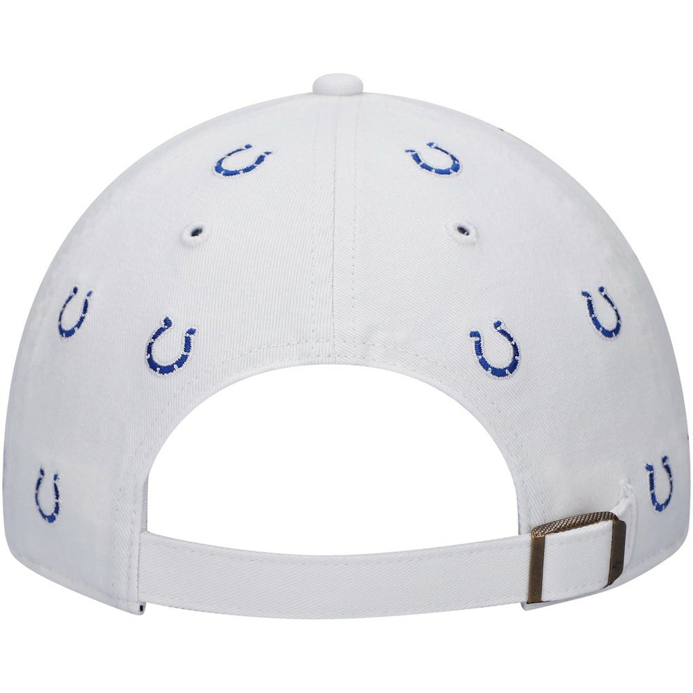 Indianapolis Colts '47 Women's Confetti Clean Up Adjustable Hat - White - 47 brand