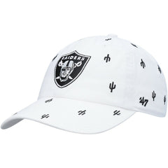 Las Vegas Raiders '47 Women's Confetti Clean Up Adjustable Hat - White - 47 brand