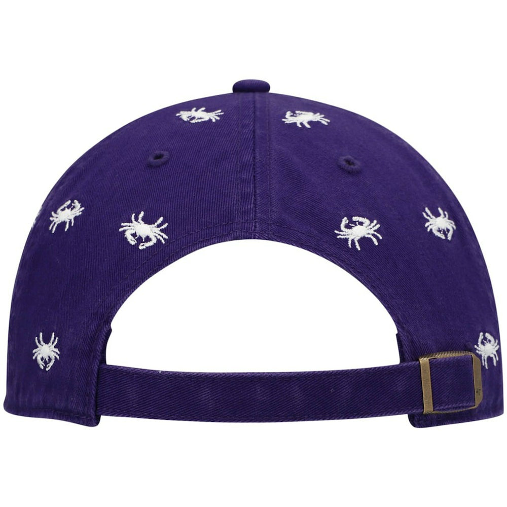 Baltimore Ravens '47 Women's Confetti Clean Up Adjustable Hat - Purple - 47 brand