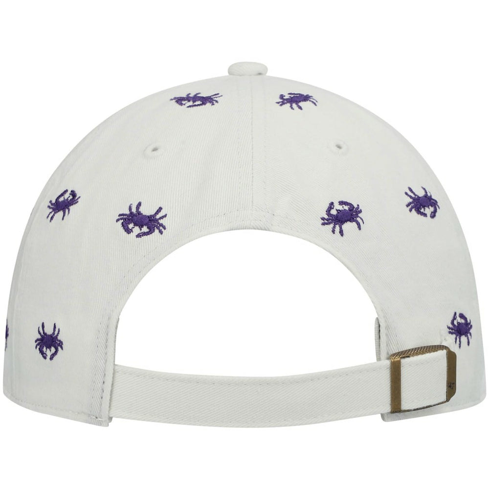 Baltimore Ravens '47 Women's Confetti Clean Up Adjustable Hat - White - 47 brand