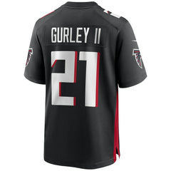 Todd Gurley II Atlanta Falcons Game Player Jersey - Black - Nike