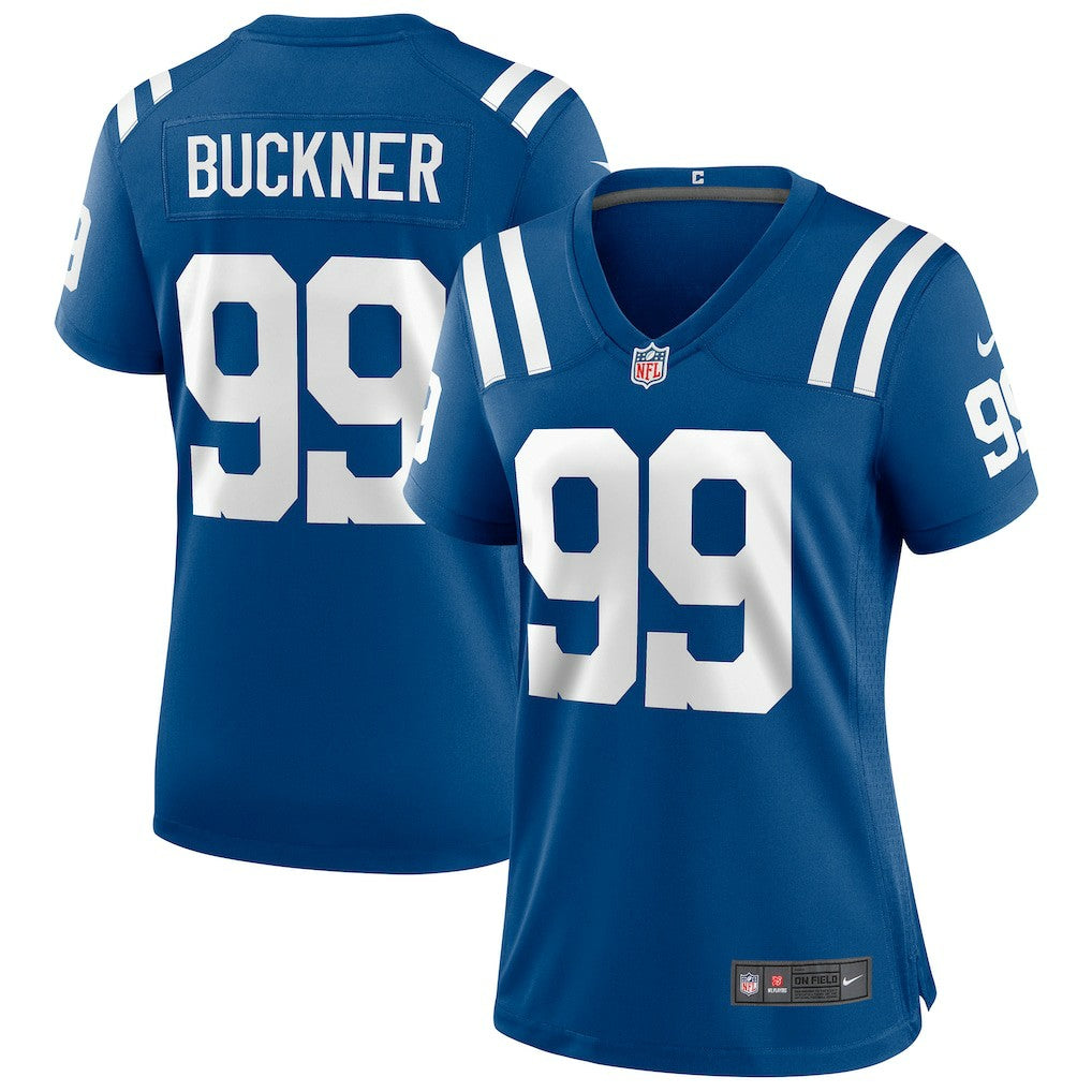 DeForest Buckner Indianapolis Colts Women's Game Player Jersey - Royal - Nike
