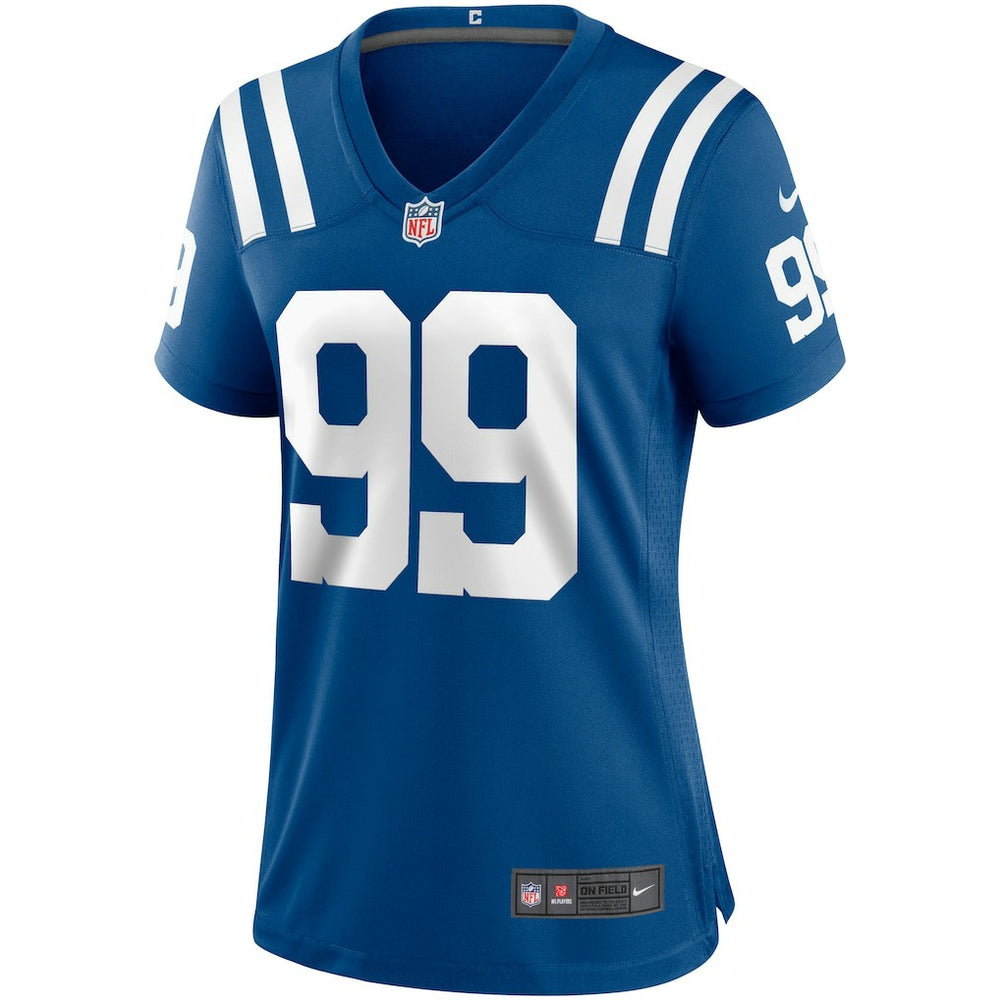 DeForest Buckner Indianapolis Colts Women's Game Player Jersey - Royal - Nike