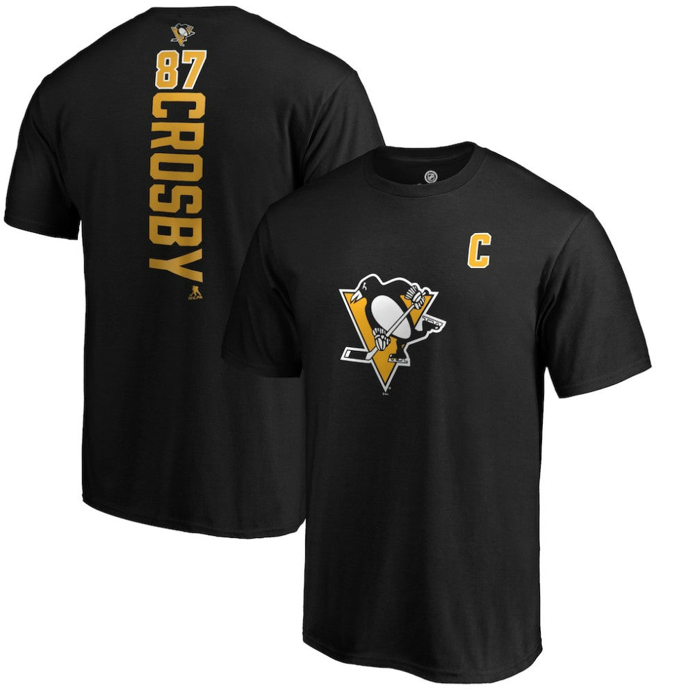 Sidney Crosby Pittsburgh Penguins Playmaker T-Shirt - Black | NHL Clearance