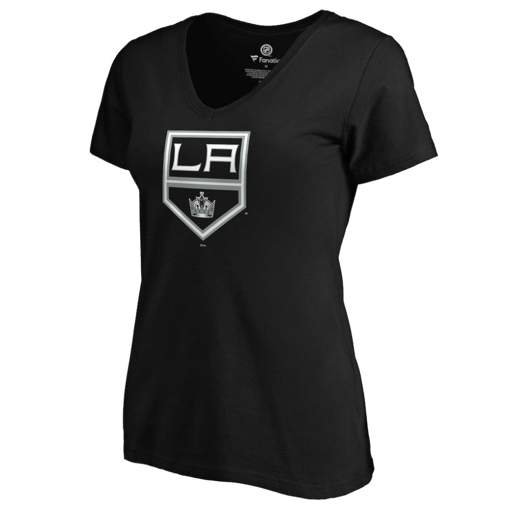 Anze Kopitar Los Angeles Kings Women's Playmaker V-Neck T-Shirt - Black | NHL discount