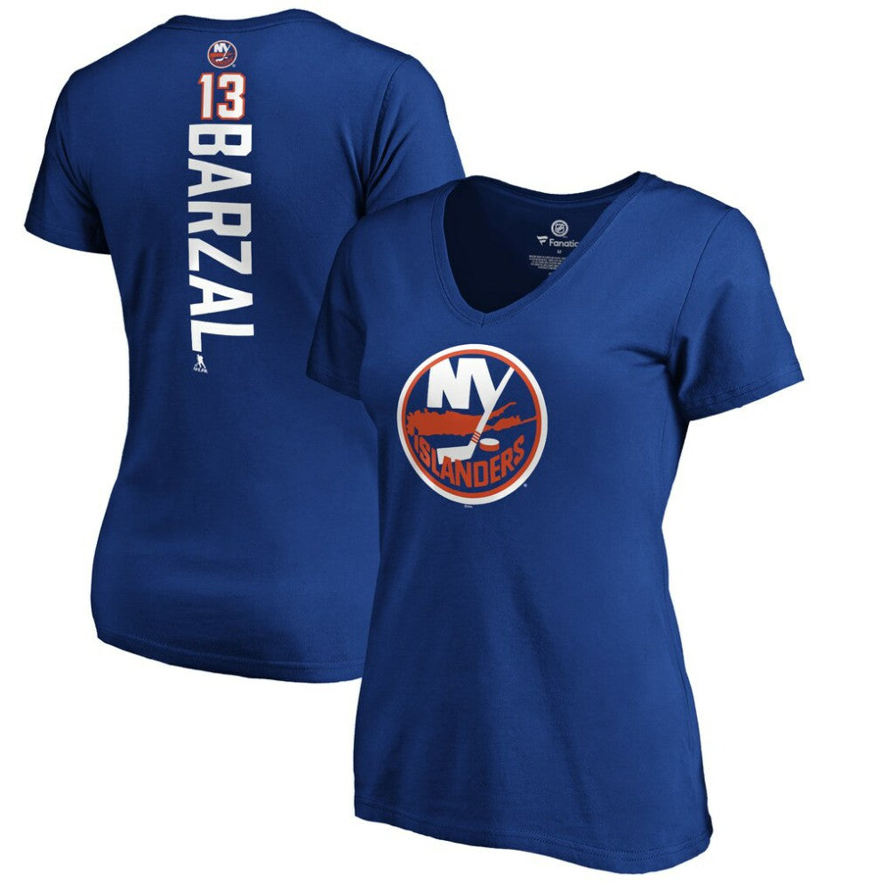 Mathew Barzal New York Islanders Women's Playmaker V-Neck T-Shirt - Royal | NHL discount