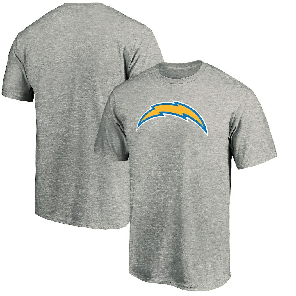 Los Angeles Chargers Primary Logo T-Shirt - Heather Gray - NFL