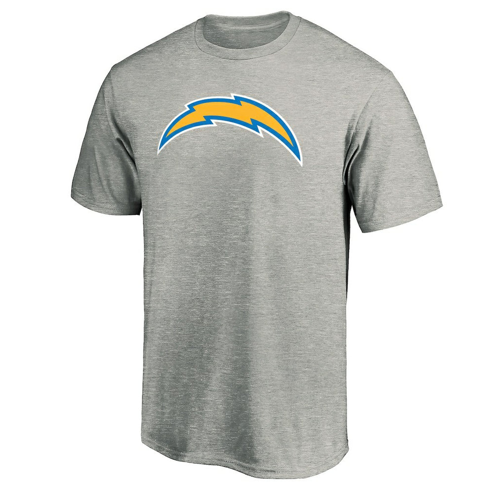 Los Angeles Chargers Primary Logo T-Shirt - Heather Gray - NFL