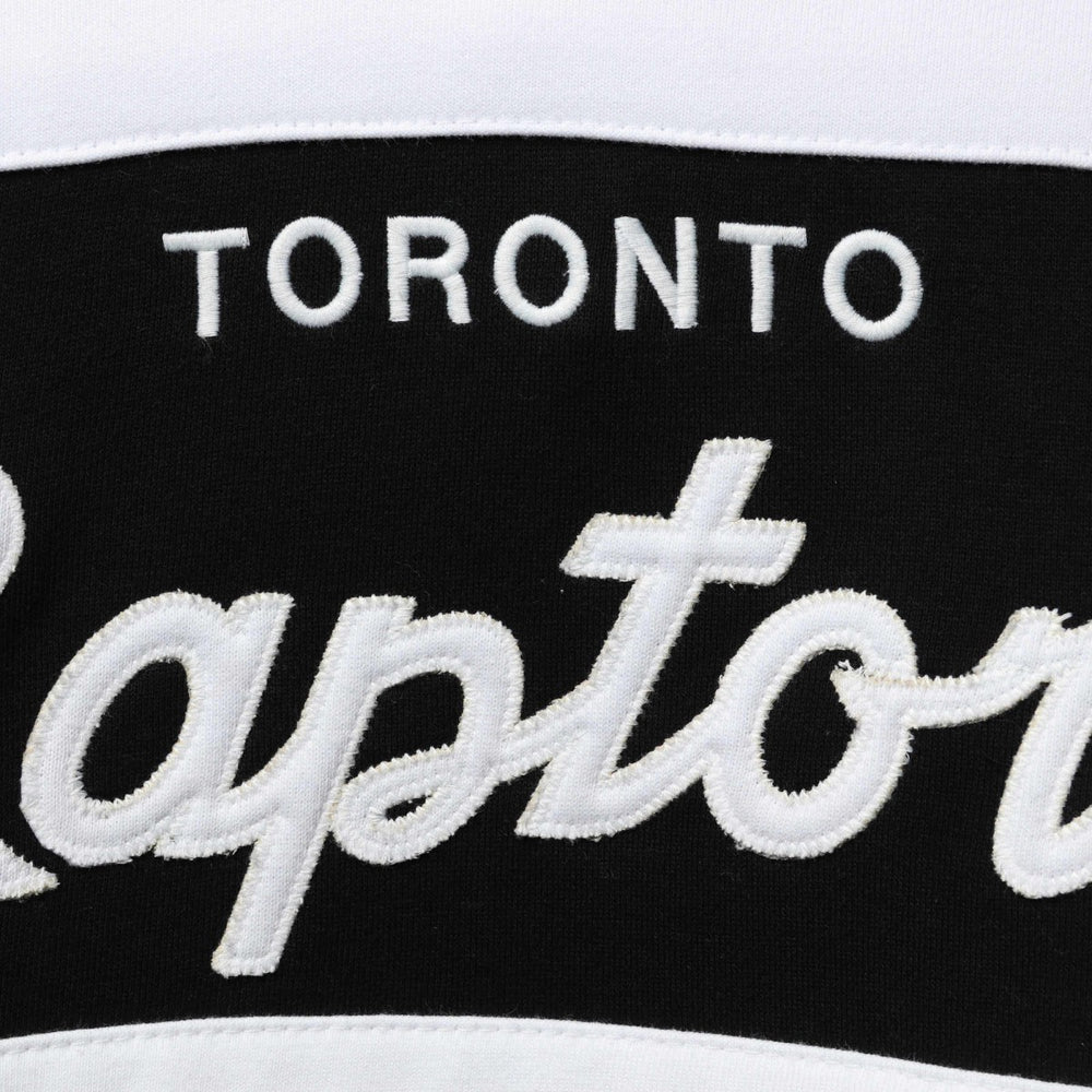 Mitchell & Ness Toronto Raptors Head Coach Pullover Hoodie Purple/Black