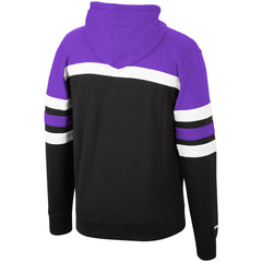 Mitchell & Ness Toronto Raptors Head Coach Pullover Hoodie Purple/Black