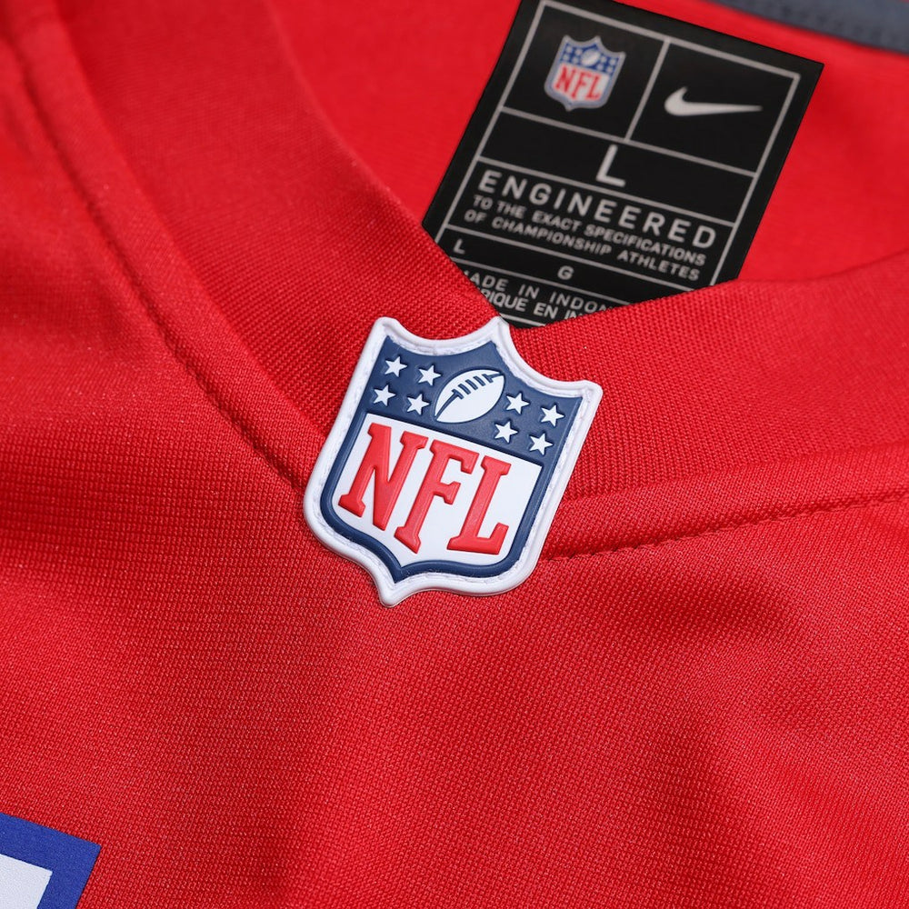 New England Patriots Alternate Custom Jersey - Red - Nike